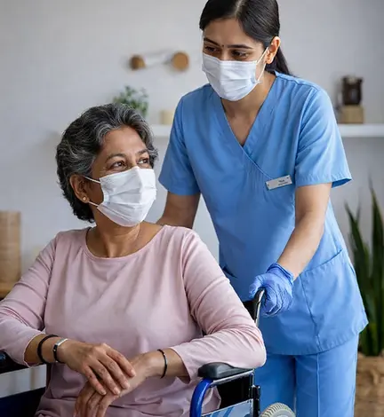 Home nursing support in Bengaluru